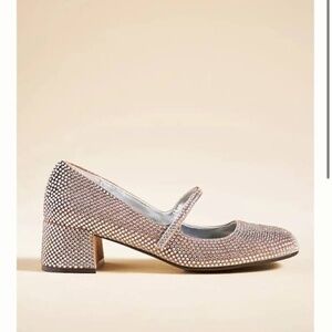 Jeffrey Campbell regal heel champagne, size 9